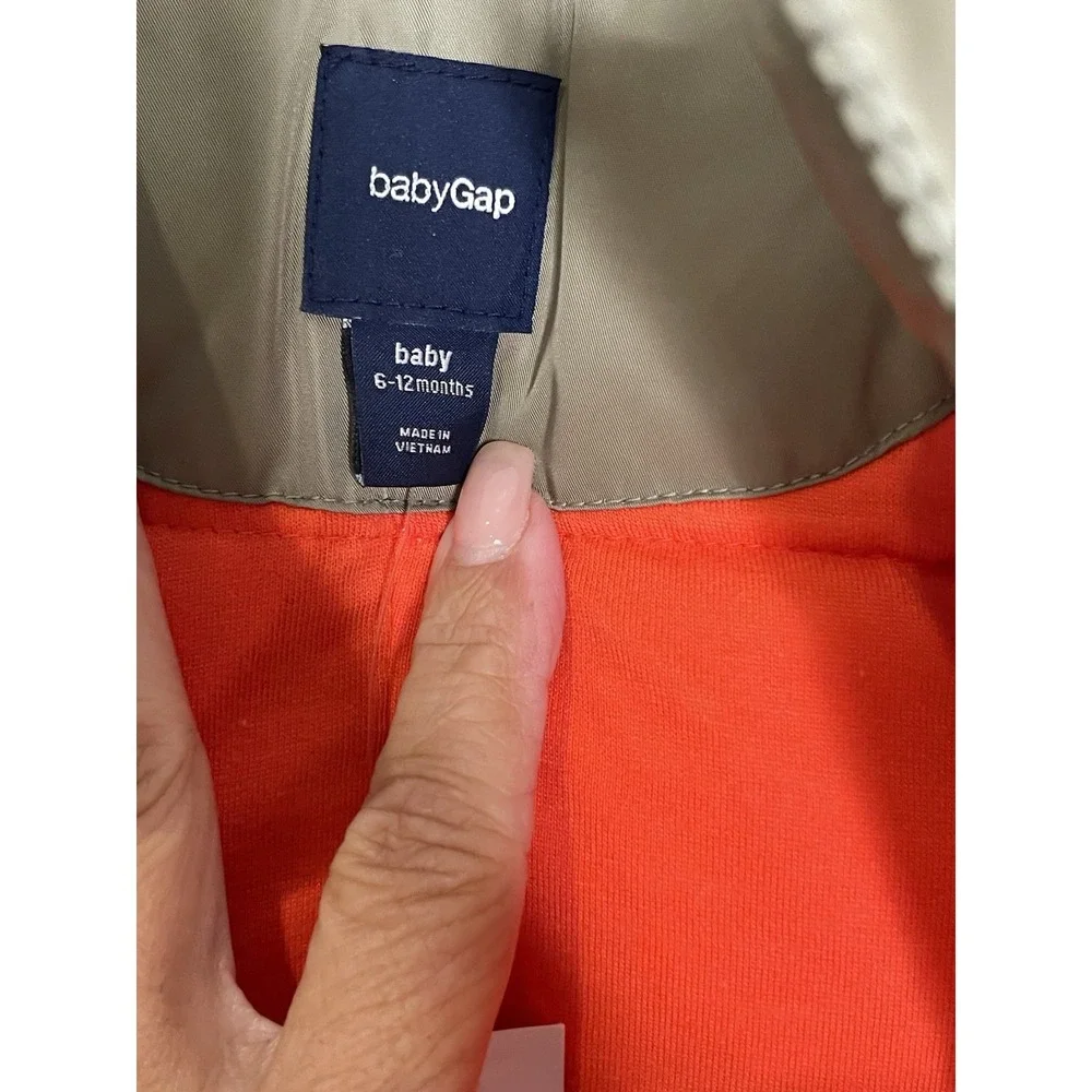 NWT Authentic Baby Gap 6-12 Mth Warmest Water Repellent Winter Flight Snowsuit
